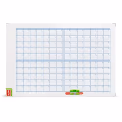 Nobo Planning mensuel Performance, 900 mm, 600 mm, 2,95 kg, 725 mm, 53 mm, 1045 mm