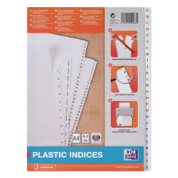 Oxford 100204730 intercalaire Polyvinyl chloride (PVC) Transparent
