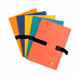 Oxford 100201311, Porte-documents, A4, Carton, Couleurs assorties, Paysage/portrait, 1250 feuilles