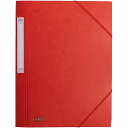 Elba Eurofolio Prestige Elastomap, A4, Carton, Rouge, 10 pièce(s)