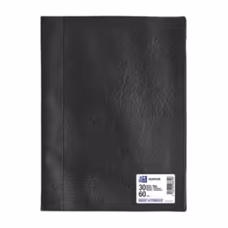 Oxford 100206443, Noir, Polyvinyl chloride (PVC), 210 x 297 mm (A4), France