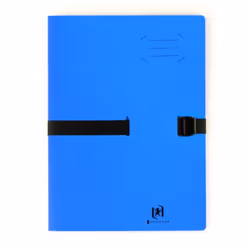 Oxford 100201312, Porte-documents, A4, Carton, Bleu, Paysage/portrait, 1250 feuilles