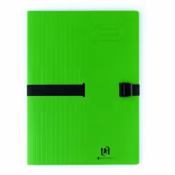 Oxford 100201316, Porte-documents, A4, Carton, Vert, Paysage/portrait, 1250 feuilles