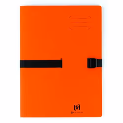 Oxford 100201315, Porte-documents, A4, Carton, Orange, Paysage/portrait, 1000 feuilles