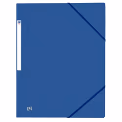 Oxford 400114353, Porte-documents, A4, Carton, Bleu, Paysage/portrait, 200 feuilles