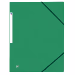 Oxford 400114357, Porte-documents, A4, Carton, Vert, Paysage/portrait, 200 feuilles