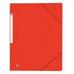 Oxford 400114356, Porte-documents, A4, Carton, Rouge, Paysage/portrait, 200 feuilles