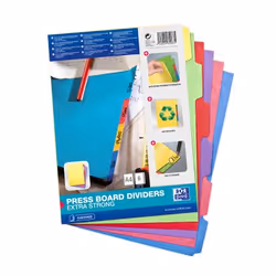 Oxford 100204975, Couleurs assorties, Carton, A4, 226 mm, 302 mm, 6 pièce(s)