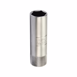 DIAMÈTRE EXTÉRIEUR CÔTÉ CLÉ : 21 mm Informations techniques : Douilles équipées d'un système de retenue de la bougie. Longueu ...
