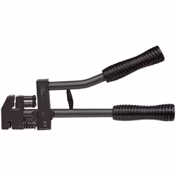 Caractéristiques :Réglage : 12 mmPoinçonnage : 5 mmAvec tête pivotanteMax. Epaisseur de la tôle : 0,8 mmPièce de pression et ...
