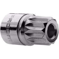 Empreinte XZN : diam. 16 mm alésée. Entraînement carré 3/8" (Junior). Boîte de vitesse V.A.G. Poids : 40 g.