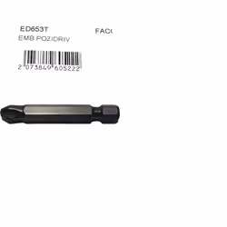 FACOM - Embout Pozidriv ED.653T - Ce produit de marque Facom est neuf. - Ce produit de marque Facom est neuf.