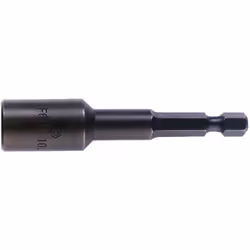 Douille 1/4'' pour vis 6 pans 10 mm Facom EF6D10L ISO 1173, DIN 3126, NF ISO 1173 Longueur 70 mm Poids 44 grammes