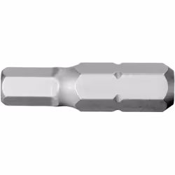 Embout 1/4'' 6 pans ,0 longueur 25 mm Facom EH108 Embout standard série 1 Entraînement 1/4'' 6,35 mm à gorge Embout de vissag ...