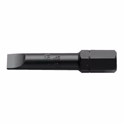 Embout pour vis à fente Facom ENS214 Utilisation avec les tournevis à frapper. Brunie. Longueur 41 mm.>br/>Poids 28 grammes.