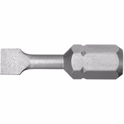 Embout 1/4'' pour vis à fente 4,5 torsion longueur 25 mm Facom ES1345T Embout High Perf série 1 Entraînement 1/4'' 6,35 mm à  ...