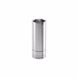 Taille d’écrou = 24mm Taille d'entraînement = 3/8" Type d'entraînement = Douille 6 points Longueur hors tout = 60 mm