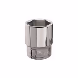 Taille d’écrou = 22mm Taille d'entraînement = 3/8" Type d'entraînement = Douille 12 points Longueur hors tout = 33 mm