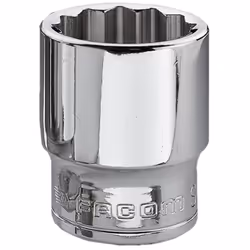 Taille d’écrou = 1pouce Impérial/Métrique = Impérial Taille d'entraînement = 3/8" Type d'empreinte = Douille Type de tête à d ...