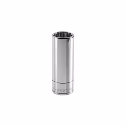 Taille d’écrou = 24mm Taille d'entraînement = 3/8" Type d'entraînement = Douille 12 points Longueur hors tout = 60 mm