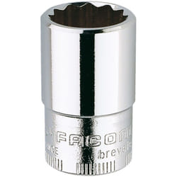 Douille Facom 3/8' 12 pans 3/4 JB.3/4