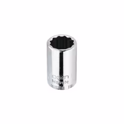 Taille d’écrou = 3/16pouce Taille d'entraînement = 1/4'' Type d'entraînement = Douille 12 points Longueur hors tout = 22 mm