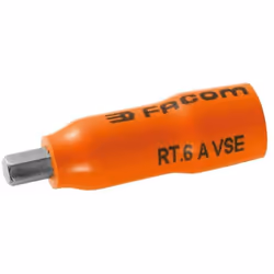 La RT.5AVSE Douille Tournante 1/4 Isolee 5Mm de FACOM est un outil de qualité professionnelle conçu pour une utilisation manu ...