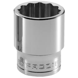 Douille 1/2'' 12 pans de 18 mm - S18 - Ce produit de marque est neuf. - Facom