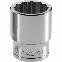 Clé à douille Facom S.1 1/8; 1/2''; 1-1/8''; 44 mm