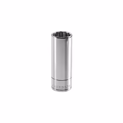Taille d’écrou = 11/16pouce Taille d'entraînement = 1/2" Type d'entraînement = Douille 12 points Longueur hors tout = 82,2 mm