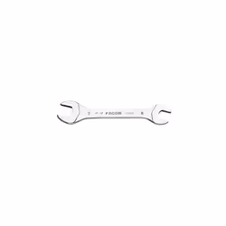 Type de clé = Clé plate Mesure métrique = 8 mm, 9 mm Longueur hors tout = 90 mm Double terminaison = Oui Finition = Chrome Ta ...