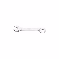 Type de clé = Clé plate Mesure métrique = 5.5mm Longueur hors tout = 75 mm Double terminaison = Oui Finition = Chrome satiné  ...