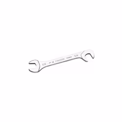 Type de clé = Clé plate Impérial/Métrique = Métrique Longueur hors tout = 80 mm Double terminaison = Oui Finition = Chrome Ta ...