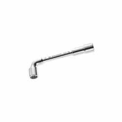Longueur hors tout = 144 mm Double terminaison = Oui Finition = Chrome satiné Taille = 12 x 12 mm Clés de tuyau 6 / 12 points ...