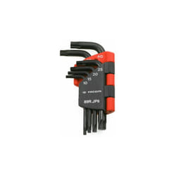 Jeux de 6 clés mâles coudées Torx® en étui Facom 89.JP6