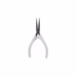Type de pince = Pince à bec long Style de pointe = Droit Longueur hors tout = 140 mm Pinces à bec long demi-circulaire FACOM ...