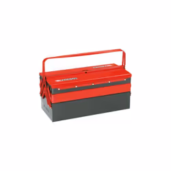 Description générale Cette boîte à outils métallique Facom BT.11A est conçue pour offrir un grand volume de rangement et un a ...