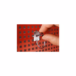Description générale Ce clip de verrouillage CKLA permet de sécuriser vos crochets pour accrocher vos outils sur des panneaux ...