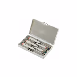 Type de tournevis = Précision Nombre de pièces = 5 Type de pointe = Fendu, Pozidriv Coffret de 5 tournevis Micro-Tech®. Jeu d ...