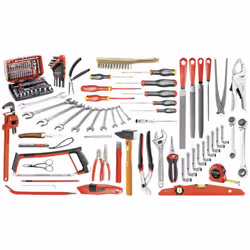 Contenu de la livraison :Marteau de serrurier avec manche en bois, 32 mm (200H.32)Grains de précision 4 mm (256.4)4 tournevis ...