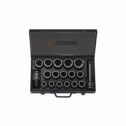 Type de kit = Jeu de douilles à choc Nombre de pièces = 16 Taille d’écrou = 3/4 ? 1.5/8"