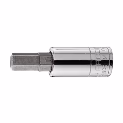 Embout amovible de grande dureté pour plus de longévité. Douille R.245. Présentation : chromée brillante, avec embout phospha ...