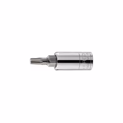 Taille d’écrou = 6.6mm Taille d'entraînement = 1/4'' Type d'empreinte = Torx Type d'entraînement = Carré Longueur hors tout = ...