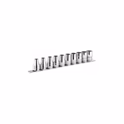 Taille d'entraînement = 1/2" Type de kit = Jeu de douilles Type d'entraînement = Carré Nombre de pièces = 6 Taille d’écrou =  ...