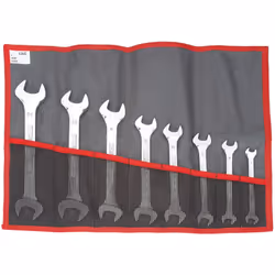 Caractéristiques :Clé à fourche = les fourches sont plus fines que celles de la clé à fourche annulaire standard pour un meil ...