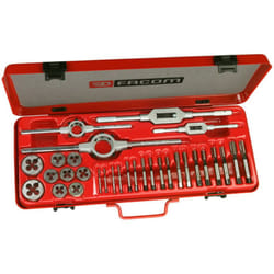 Facom - Jeu de tarauds, filières et porte-outils 221.227J2 41 pièces