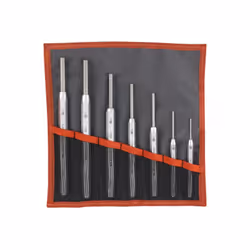 Trousse de 7 chasse-goupilles 249 FACOM - 2-3-4-5-6-8-10 mm - 249.JT7 - JT : présentation en trousse. Pour 249.JT7 : trousse  ...