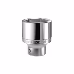 Taille d’écrou = 22mm Taille d'entraînement = 3/4" Type d'entraînement = Douille 6 points Longueur hors tout = 51 mm