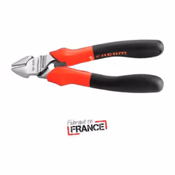 La pince coupante diagonale 192A.16CPEPB de FACOM est conçue pour vous offrir une coupe précise et efficace dans vos travaux  ...