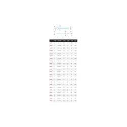 Clé mixte métrique longue portée diamètre 46mm longueur 680mm Facom 40.46LA